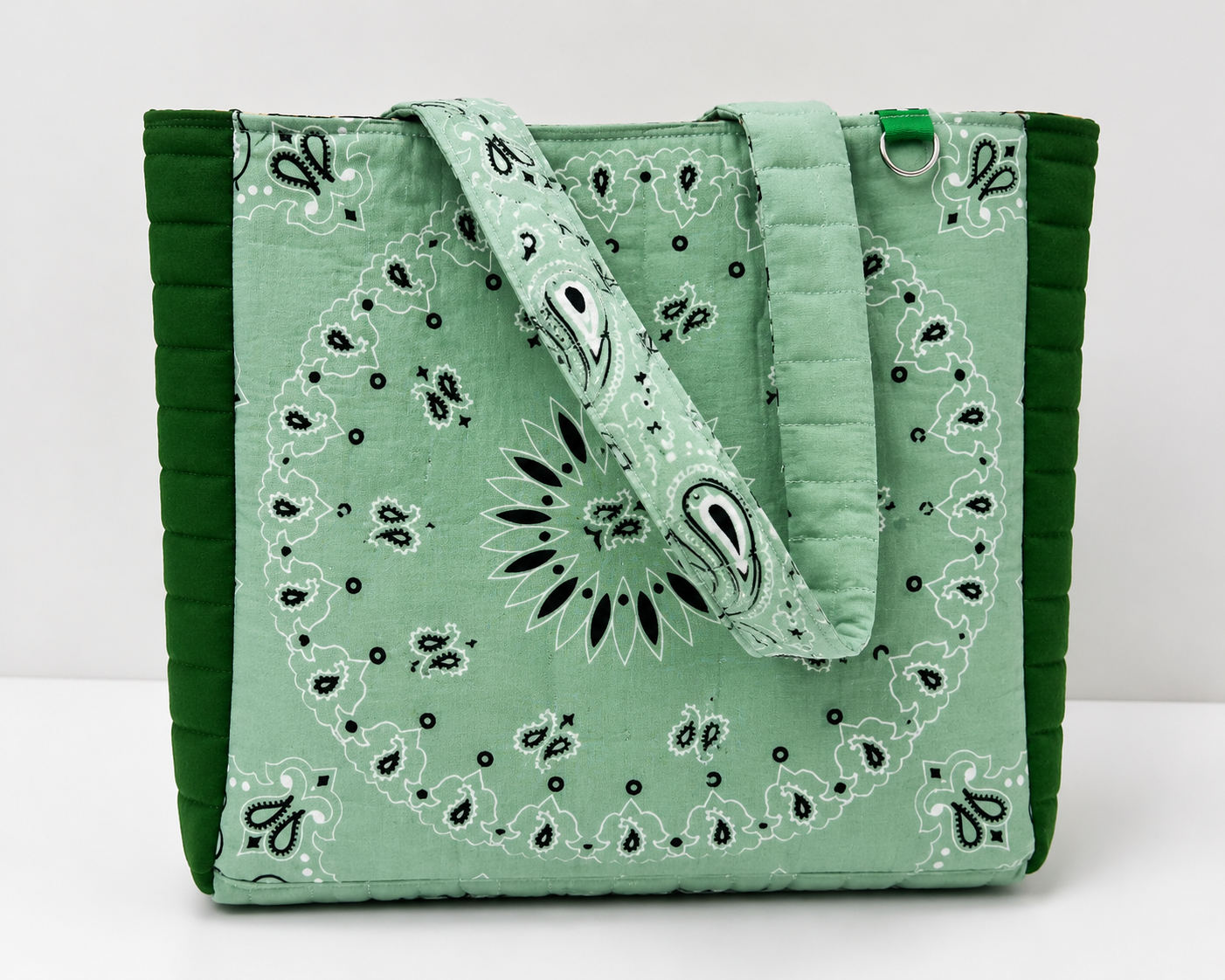 Sage Bon Temps Bandana Tote Bag