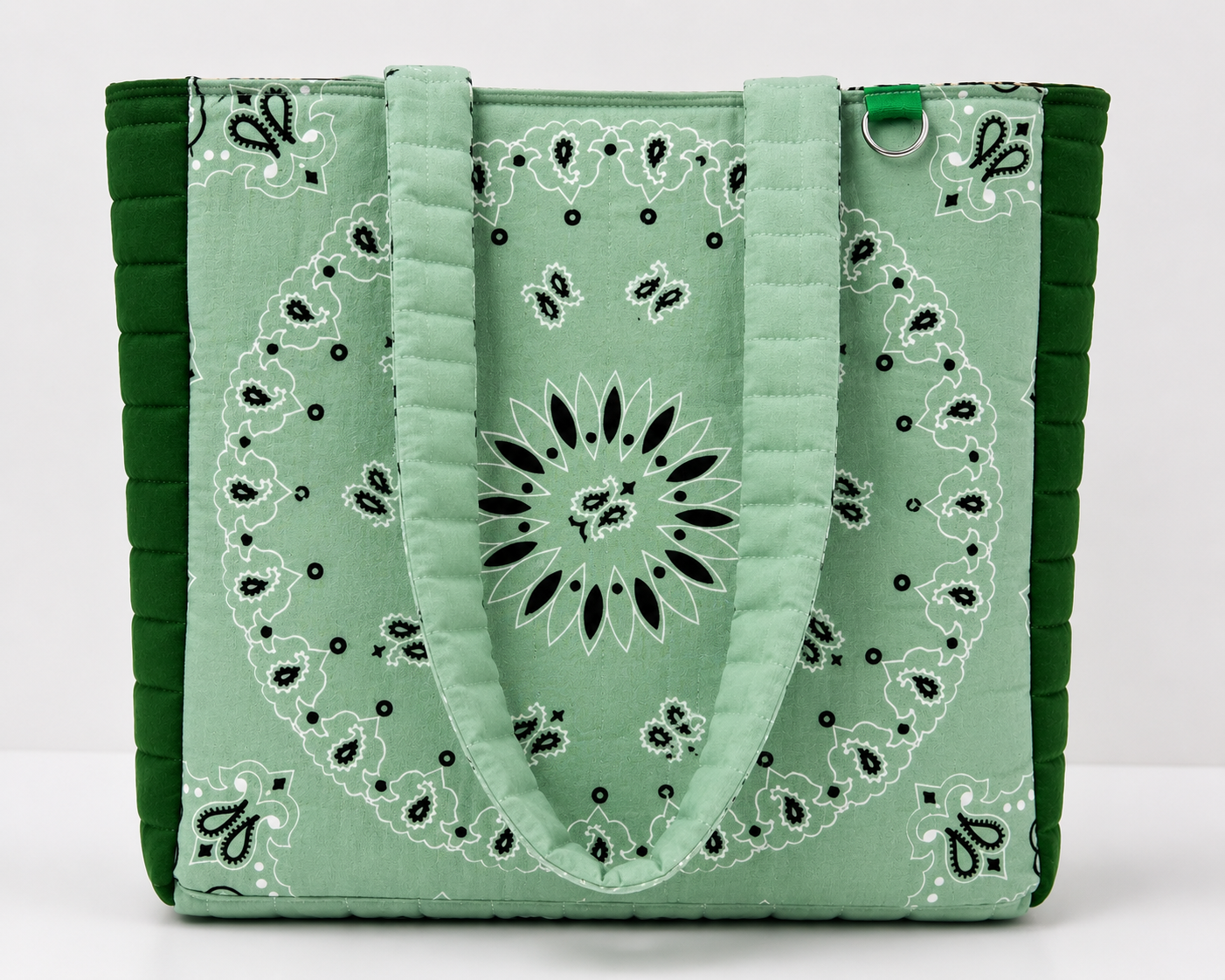 Sage Bon Temps Bandana Tote Bag