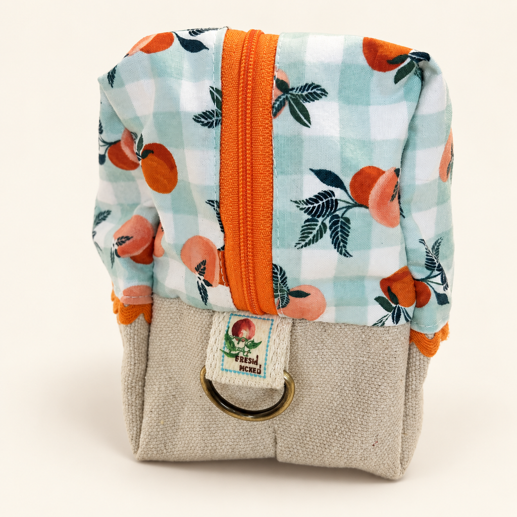 Peach Pickin' boxy bag side view