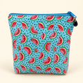 Watermelon Crush handmade zipper pouch by Periwinkle
